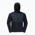 Мъжки потник Jack Wolfskin Felslicht с качулка от полар night blue 8