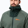Jack Wolfskin Alpspitze Ins Hybridge hedge зелено мъжко дъждобранно яке 3