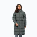 Дамско пухено яке Jack Wolfskin Frozen Palace slate green