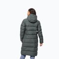 Дамско пухено яке Jack Wolfskin Frozen Palace slate green 2
