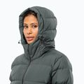 Дамско пухено яке Jack Wolfskin Frozen Palace slate green 3