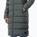 Дамско пухено яке Jack Wolfskin Frozen Palace slate green 4