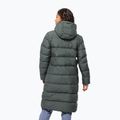 Дамско пухено яке Jack Wolfskin Frozen Palace slate green 2