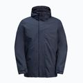 Мъжко дъждобранно яке Jack Wolfskin Feldberg Luntal 3in1 night blue 9