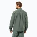 Jack Wolfskin Barrier L/S hedge зелена мъжка риза за трекинг 2