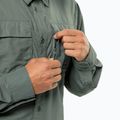 Jack Wolfskin Barrier L/S hedge зелена мъжка риза за трекинг 4