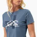 Дамска тениска за трекинг Jack Wolfskin Vonnan S/S Graphic elemental blue 3