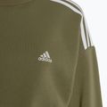 Дамски суитшърт adidas Hyperglam Crop Crew focus olive 5