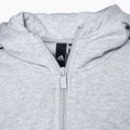 Дамски суитшърт adidas Studio Lounge Fleece Full Zip light grey 4