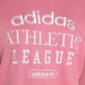Дамски суитшърт adidas Retro Luxury Crew rose tone 4