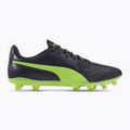 PUMA King Hero 21 FG мъжки футболни обувки черно-зелени 106554 05 2