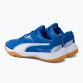 Детски волейболни обувки PUMA Solarflash Jr II син-бял 10688303 3