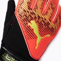 Детски вратарски ръкавици Puma Ultra Grip 4 RC червено и черно 3