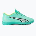 Мъжки футболни обувки PUMA Ultra Play TT electric peppermint/puma white/fast yellow 2