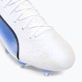 PUMA King Ultimate MXSG мъжки футболни обувки puma white/puma black/blue glimmer/ultra orange 7