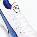 PUMA King Ultimate MXSG мъжки футболни обувки puma white/puma black/blue glimmer/ultra orange 8