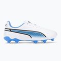 PUMA King Match FG/AG детски футболни обувки бели 107266 01 2