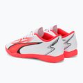 Детски футболни обувки PUMA Ultra Play IT Jr puma white/puma black/fire orchid 3