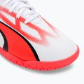 Детски футболни обувки PUMA Ultra Play IT Jr puma white/puma black/fire orchid 7