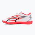 Детски футболни обувки PUMA Ultra Play IT Jr puma white/puma black/fire orchid 10