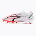 PUMA Ultra Match FG/AG мъжки футболни обувки puma white/puma black/fire orchid 10