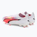 PUMA Ultra Ultimate FG/AG мъжки футболни обувки puma white/pum black/fire orchid 3