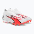 PUMA Ultra Match+ Ll FG/AG мъжки футболни обувки puma white/puma black/fire orchid 6