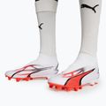 PUMA Ultra Match+ Ll FG/AG мъжки футболни обувки puma white/puma black/fire orchid 2