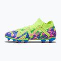 PUMA Future Match Energy FG/AG мъжки футболни обувки ултра синьо/жълто алармено/светло розово 11