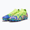 PUMA Future Match Energy FG/AG мъжки футболни обувки ултра синьо/жълто алармено/светло розово 13