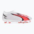 Детски футболни обувки PUMA Ultra Match Ll FG/AG Jr puma white/puma black/fire orchid 2