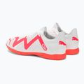 PUMA Future Play IT мъжки футболни обувки puma white/fire orchid 5