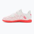 Детски футболни обувки PUMA Future Play IT V Jr puma white/fire orchid 10