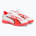 Мъжки футболни обувки PUMA Ultra Play FG/AG puma white/puma black/fire orchid 6