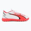 Детски футболни обувки PUMA Ultra Play TT Jr puma white/puma black/fire orchid 2