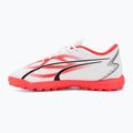 Детски футболни обувки PUMA Ultra Play TT Jr puma white/puma black/fire orchid 10