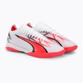 Мъжки футболни обувки PUMA Ultra Match IT puma white/puma black/fire orchid 4