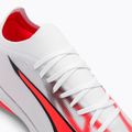 Мъжки футболни обувки PUMA Ultra Match IT puma white/puma black/fire orchid 8