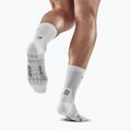 CEP Ultralight Short carbon бели мъжки чорапи за бягане с компресия 3
