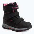 Детски ботуши за сняг KangaROOS K-Robi KTX jet black/daisy pink