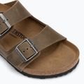 BIRKENSTOCK Arizona LEOI Обикновени избледнели джапанки в цвят каки 7