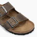 BIRKENSTOCK Arizona LEOI Тесни избледнели джапанки в цвят каки 7