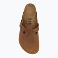 BIRKENSTOCK Boston LEOI Regular джапанки в цвят коняк 5