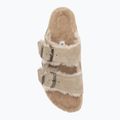BIRKENSTOCK Arizona Shearling SL Narrow кафяви джапанки 5