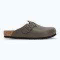BIRKENSTOCK джапанки Boston NL Regular гладка кожа бетонно сиво 2