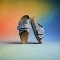 BIRKENSTOCK Kyoto LENB/LEVE Тесни джапанки basalt gray 4