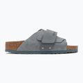 BIRKENSTOCK Kyoto LENB/LEVE Тесни джапанки basalt gray 2