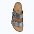 BIRKENSTOCK Arizona BF Narrow черни джапанки с металик 5