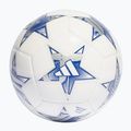 adidas UCL Club 23/24 футболна топка бяло/желязо металик/шоково лилаво/ярко цианово размер 4 2