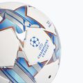 adidas UCL Junior 290 League football 23/24 white/silver metallic/bright cyan size 4 3